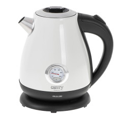 CR 1344 white Electric kettle with thermometer 1.7l