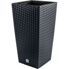 Flower pot with insert Rato Square DRTS240 anthracite