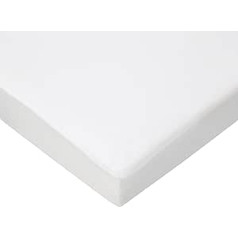 2 x Molleton Mattress Protectors Cotton + PU 60 x 120 cm