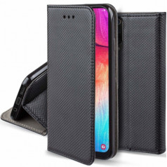 Fusion Accessories Fusion sleep grāmatveida maks telefonam Xiaomi Redmi Note 10 / 10S melns