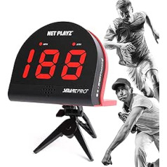 NET PLAYZ Speed Radar Smart Pro ātruma mērītājs — melns, M