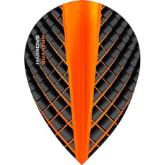 Harrows Quantum Dart Flights 100 mikroni — bumbieris — 3D — efekts 10 komplekti (30)