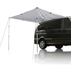 jūsu Gear Motorhome Tarp, 260 x 240 saulessargs iesk. stabi kempingam, autobusam, furgonam, automašīnai, UV 50+ aizsardzība, ūdensizturīgs, 5000 mm