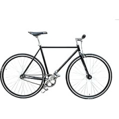 WOO HOO BIKES - Classic Black - Fixed Gear Bike, Fixie, Track Bike