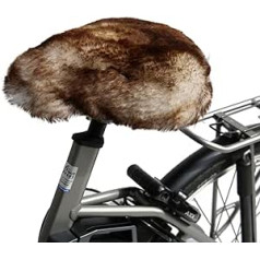 Hollert Lambskin velosipēda sēdekļu pārvalks Stracciatella kažokādas sēdekļu pārvalks Merino aitādas