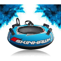 SKINHAWK Professional Snowtube diametrs 80 cm zilas kamanu bob kamanu riepas sniega riepas slīdošās riepas