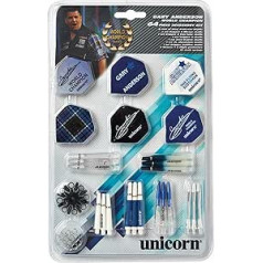 Unicorn Accessory Pack Gary Anderson World Champion, 64-teiliges Tune-Up Kit