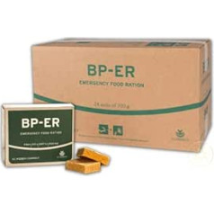 BP ER Elite skubios pagalbos maistas 24 x 500 g vienetas ilgalaikiam maistui – produktas be BPA ir hermetiškai uždarytas – skubios pagalbos maistas