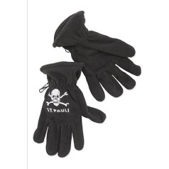 FC St. Pauli Fleece Gloves (melni, SM), melni