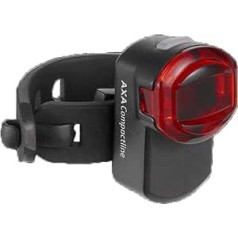 AXA Unisex pieaugušo velosipēda akumulators 2020800200 velosipēda akumulators, melns, 46 mm x 24 mm x 22 mm