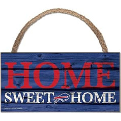 Wincraft NFL koka zīme Buffalo rēķini Koka izkārtne Koka sauklis Sākums Sweet Home