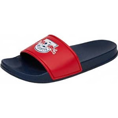 RB Leipzig Badeschuhe - Logo - rot Badelatschen Badesandale Slides RBL