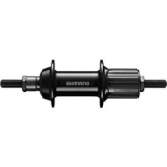 Shimano Unisex — pieaugušo FH-TX500-8 kasešu aizmugurējā rumba, melna 32 caurumi