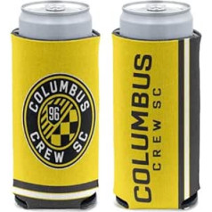 WinCraft MLS Columbus Crew Slim Can Cooler, komandas krāsas, viens izmērs