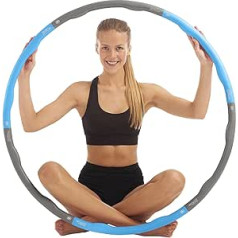 Just be Hula Hoop novājēšanu pieaugušajiem — sporta aprīkojums fitnesa mājas vai sporta zāle — Hula Hoop ar noņemamiem segmentiem