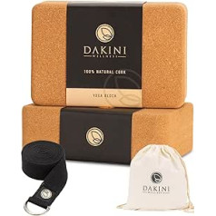 Dakini Wellness korķa jogas bloki, 9