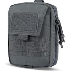 OneTigris Tactical jostas soma, jostas soma MOLLE EDC soma ūdensizturīgas Molle somas kempingiem, pārgājieniem, riteņbraukšanai, kāpšanai un ceļošanai