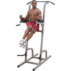 Body-Solid GVKR-82 4in1 multi-vingrošanas zāle | Ceļgalu pacelšanas stacija | Pievilkšanās stacija | Dip stacija | Push-up stacija