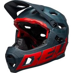 Bell Downhill MTB ķivere Super DH Spherical Prime Matte - zila/sārtināta