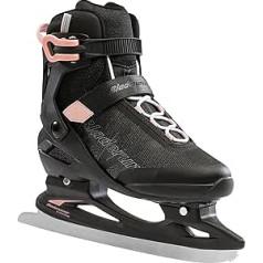 Rollerblade Women's W Bladerunner Ice by Igniter Black and Rose Gold Ice Skates