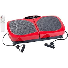 newgen medicals Vibrācijas ierīce: Fitness Vibration Plate ar svārstību un 2 paplašinātājiem, līdz 100 kg (Vibration Plate Sport, Vibration Plate Fitness, Foot Massager)