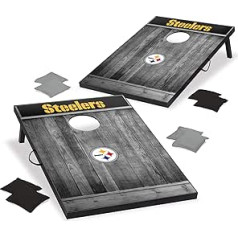 Wild Sports NFL Cornhole MDF komplekts - pelēks - 60 x 90 cm