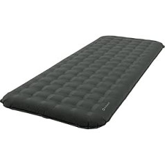 Outwell Flow Airbed Single 200 x 80 x 20 cm, Schwarz, Grau