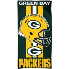 Wincraft Green Bay Packers NFL pludmales dvielis (30 x 60 cm)