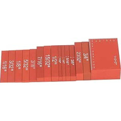 Altimeter Set, Easy Reading 100 Combinations Altimeter with Storage Bag for Woodworking (Orange)