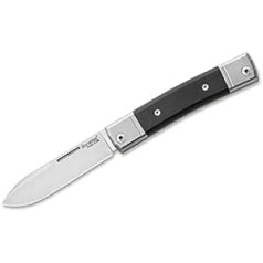 LionSteel Unisex — Adult Bestman I Drop Ebony Pocket Knife, melns, 17 cm