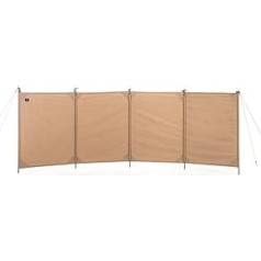 inBEKEA Portable Cotton Tent Windshield: Brighten up your outdoor picnics and BBQs with a sturdy range of windscreens - 300cm x 100cm