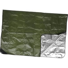 BESPORTBLE Survival Blanket Stowable Blanket Thickened Place Mat for Picnic Emergency Awning Camping Blanket in Emergency Survival Blankets Camping Sheet Warm Blankets Tent