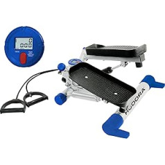 HUDORA Swing Stepper Fitness ar espanderiem - 65236