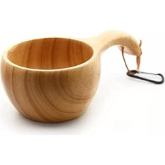 Spronketts Outdoors Kuksa Wooden Camping Mug Camping Bush Craft Festival