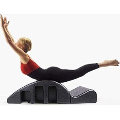 LMEIL Spine Support Pilates Arc Foam, Removable Spine Corrector, Yoga Massage Table, Balanced Body Manual, Kyphosis Correction Machine, Pilates Reformer, Scientific Adjustment Curve
