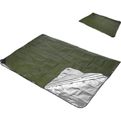 Gatuida Thick Awning for Tent, First Aid Rescues Supplies, Lightweight Thermal Blankets, Survival Blankets, Emergency Awning, Camping Blanket, In Emergency, First Aid Blankets, Keep Warm Fabric Plant