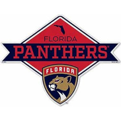 Rico Industries NHL Florida Panthers dimanta vimpelis — mājas un viesistabas dekors — mīksta filca EZ pakarināma