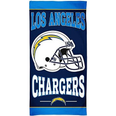 WinCraft NFL Sandjego Chargers Fiber pludmales dvielis, 4,1 kg/30 x 60 cm