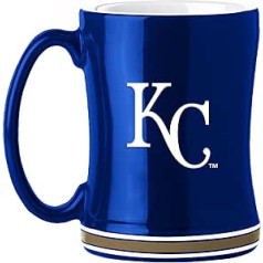 Logo Brands 514-C14RM Kansas City Royals reljefa krūze, 400 ml