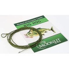 Big HOG Streamer/Nymph Fly Leader (Quality Gemmed Wrapped Leader Shape