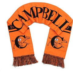 Tradīcijas šalles Campbell University Campbell Camels Classic Woven Scarf Orange, Oficiālās komandas krāsas, Einheitsgröße