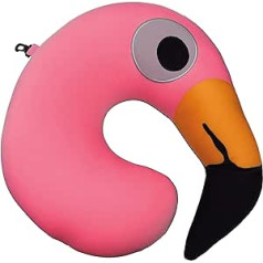 Aquarius Gamago Flamingo Travel Pillow, Pink