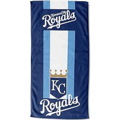 Ziemeļrietumu MLB Kanzassitijas Royals Strandtuch, 76,2 x 152,4 cm, Lasīta zona