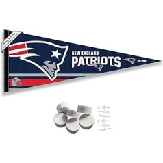 New England Patriots Bunting Banner & Push Pins