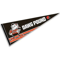 WinCraft Cleveland Browns Dawg Pound vimpeļu reklāmkaroga karogs