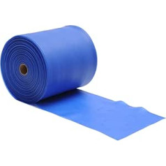 Yogistar Pilates Stretchband Latexfrei 25m Rolle Strong - Blau