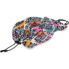 QMIN Travel Pillow Tribal Boho Damask Pattern Atmiņas putu kakla spilvena atbalsts U formas spilvens Ergonomisks kakla spilvena ceļojumu komplekts tālsatiksmes lidmašīnām, auto vilcienam