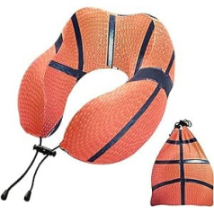 YOUJUNER ceļojumu spilvens sporta bumbu basketbola druka Memory Foam kakla spilvena atbalsta spilvens kakla spilvens