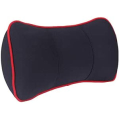 DANDELG Universal Car Neck Pillow Leather Car Headrest Cushion Seat Neck Pillow