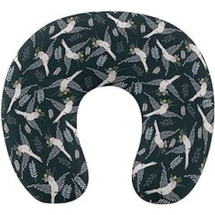 Flying Birds Travel Pillow Pārnēsājams kakla spilvens U formas spilvena automašīnas galvas balsts sievietēm vīriešiem